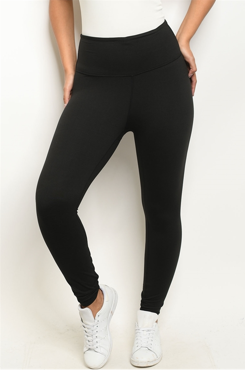 Black milano jersey leggings