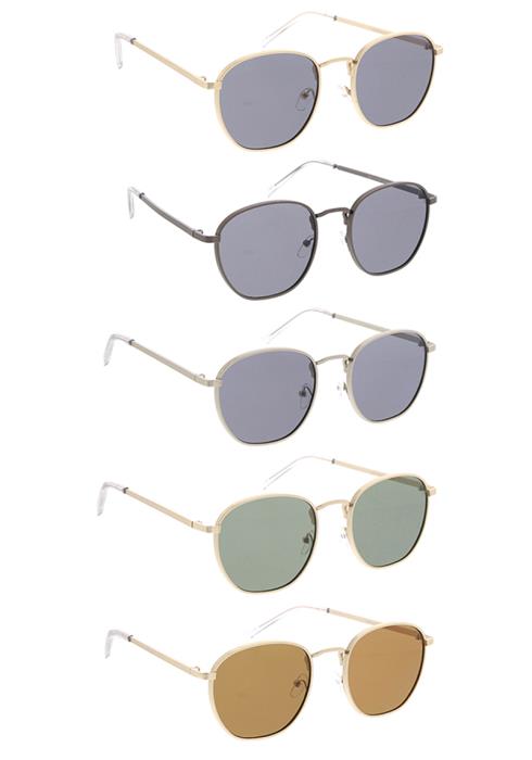 Oval Round Sunglasses  (Dozen per Pack)