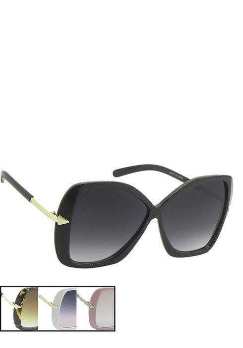 Big Butterfly Chic Eyed Sunglasses  (Dozen per Pack)