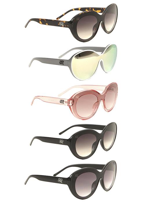 Shield Butterfly Glo Sunglasses  (Dozen per Pack)