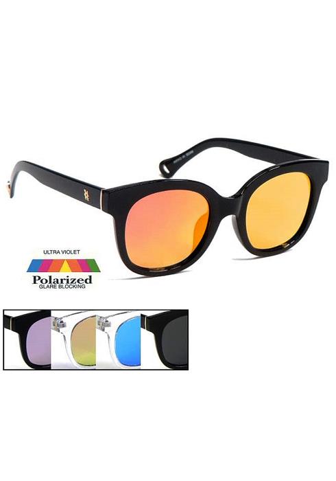 Fashion Polarized Round Trendy Sunglasses  (Dozen per Pack)