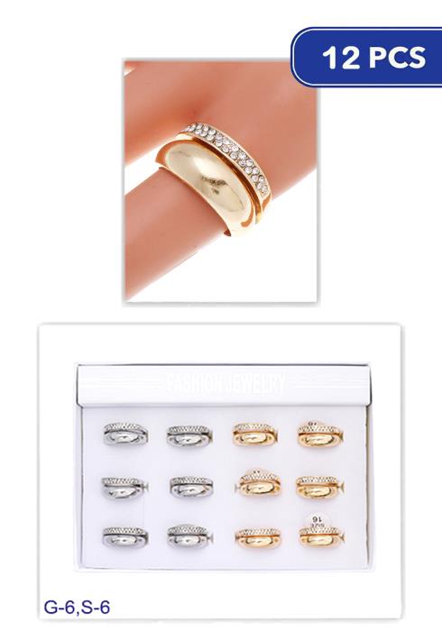 Fashion Ring 2 Pc Set   (Dozen per Pack)