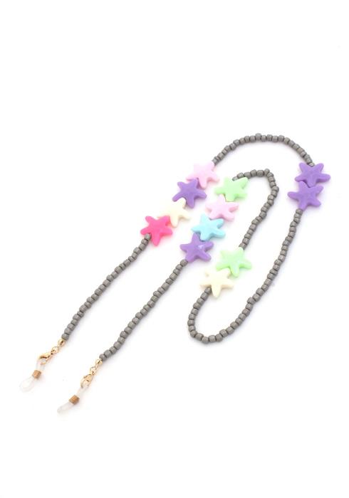 Seed Bead Star Sunglass Mask Holder (Dozen per Pack)