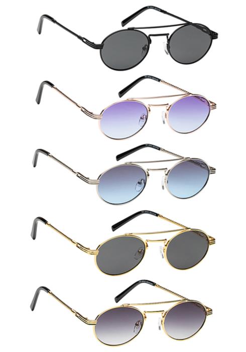 Round Circle Sunglasses  (Dozen per Pack)