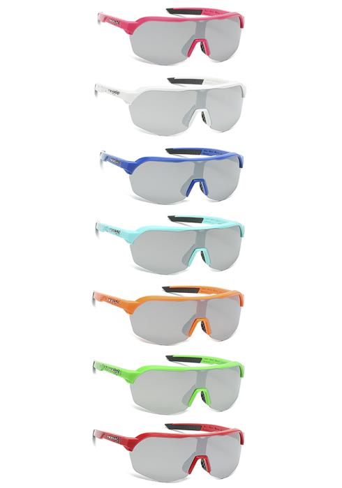 Cyber Sports Design Sunglasses  (Dozen per Pack)