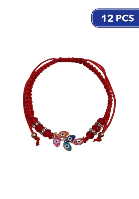 Fashion Evil Eye Bracelet   (Dozen per Pack)