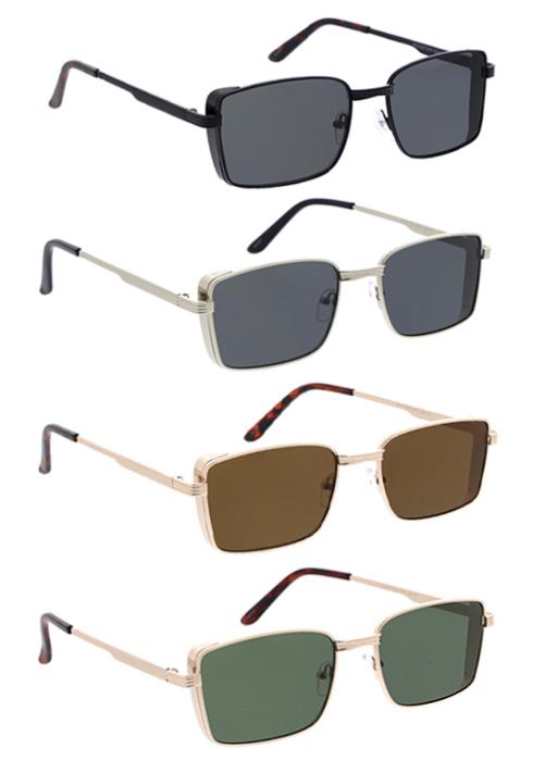 Fashion Square Sunglasses  (Dozen per Pack)