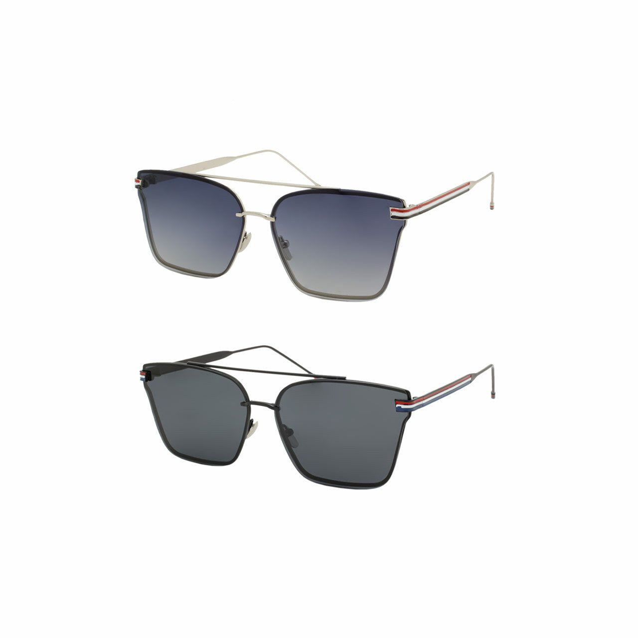 Dazey Shades Polarized Ladies Metal Square Fashion Sunglasses  (Pack of Dozen)