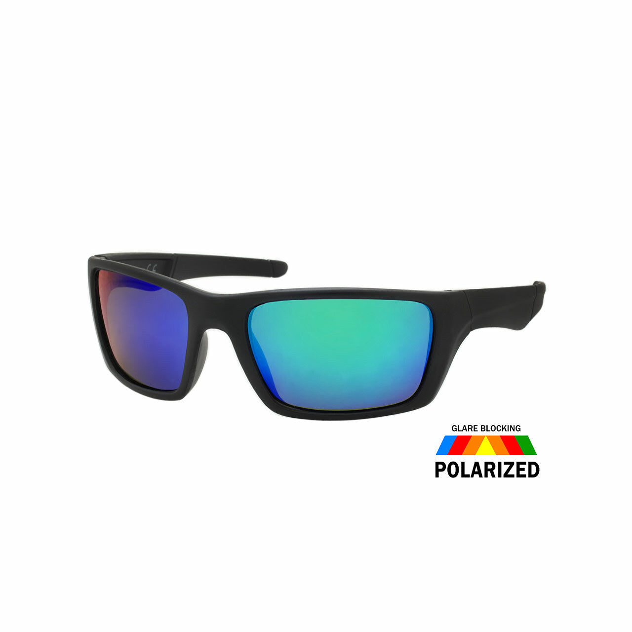 Assorted Colors Polycarbonate Polarized Sport Sunglasses Men   (Pack of Dozen)