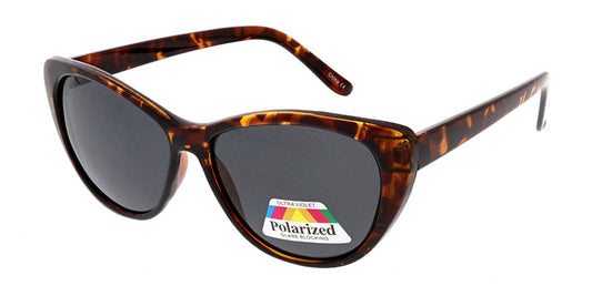 POLF1006 Women's Plastic Cat Eye w/ Polarized Lens