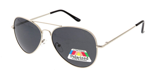 Unisex Metal Aviator w/ Polarized Lens (Pack of Dozen)