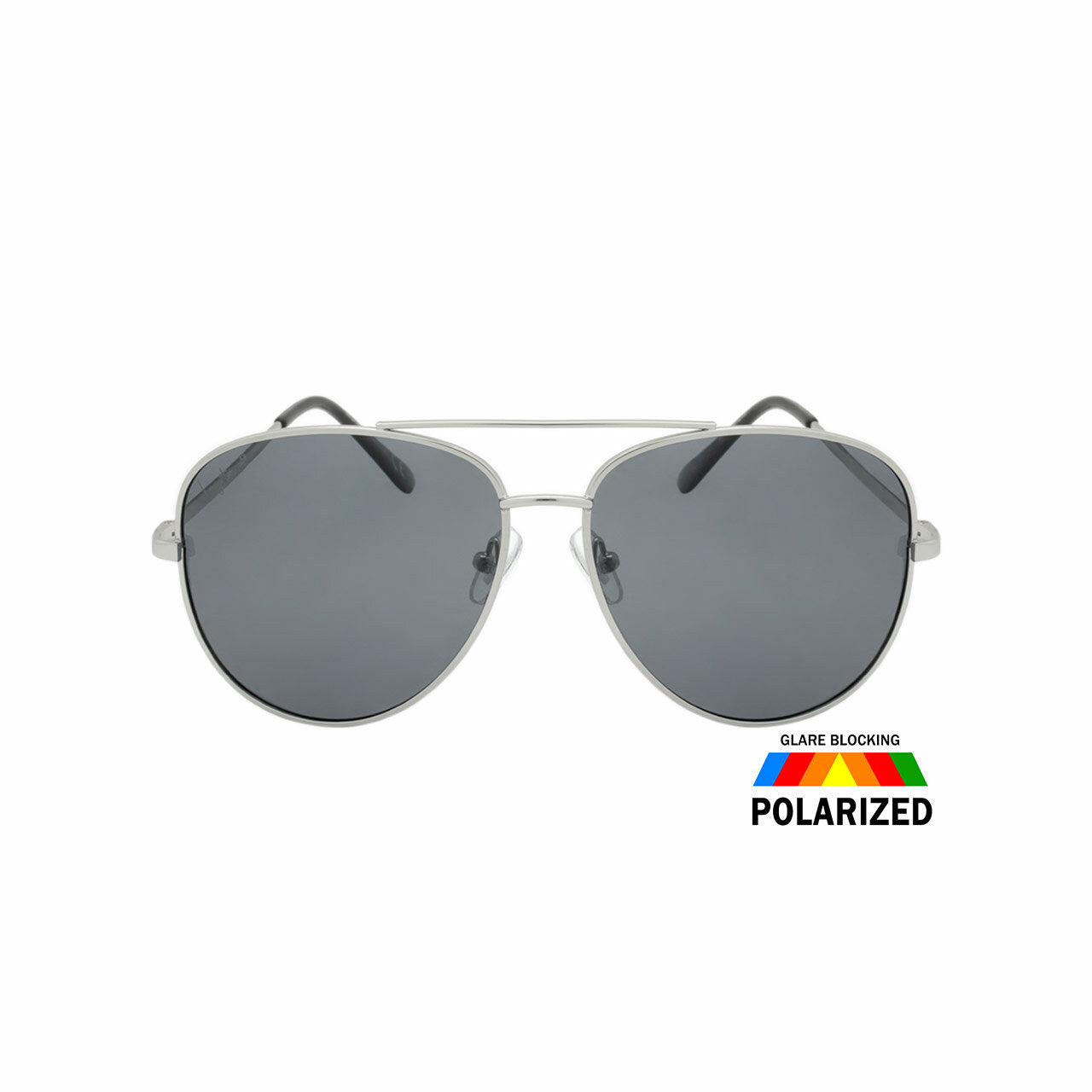 Hang Square Metal Frame UV400 Polarized Aviator Sunglasses  (Pack of Dozen)