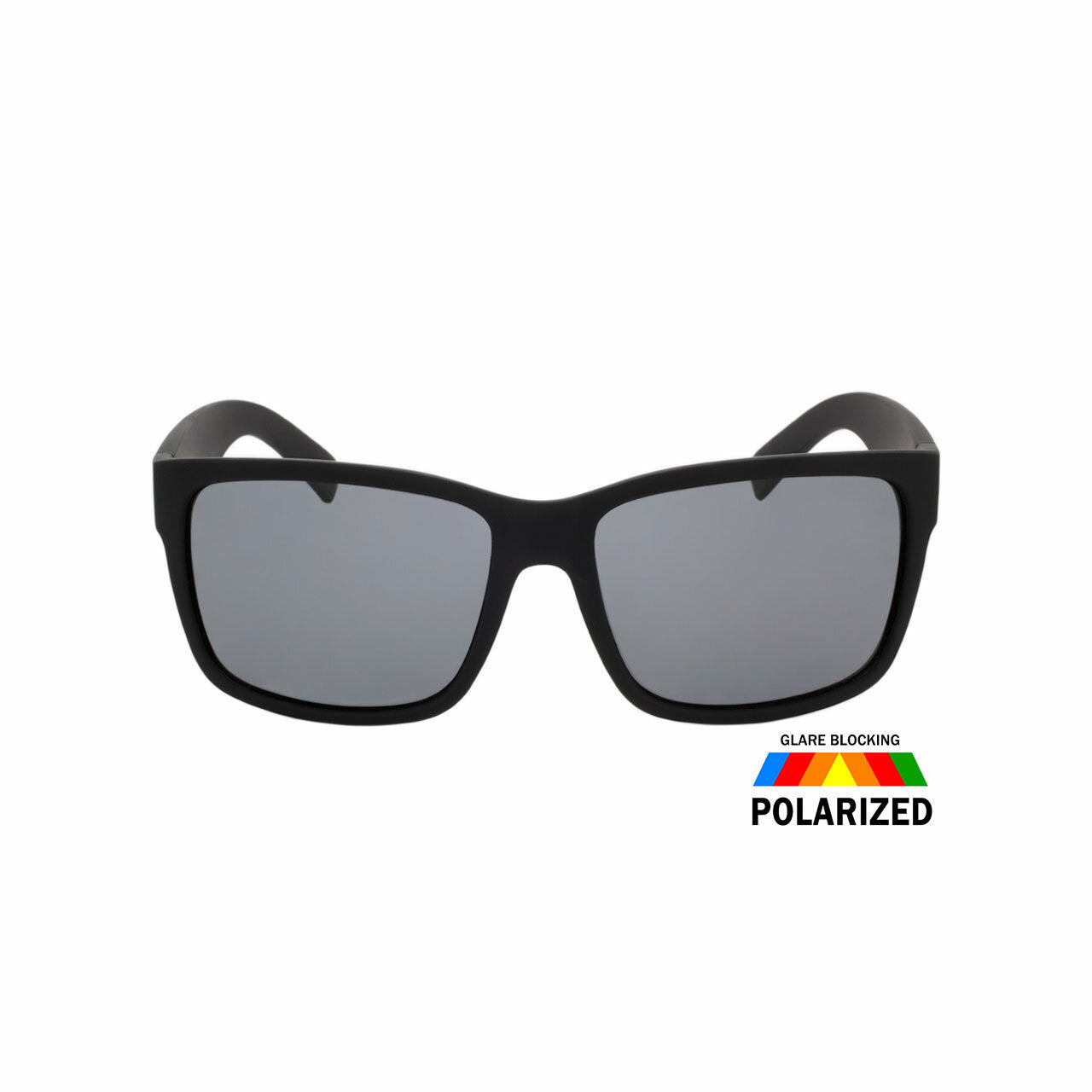 Assorted Colors Polycarbonate Polarized Square Sunglasses Men   (Pack of Dozen)