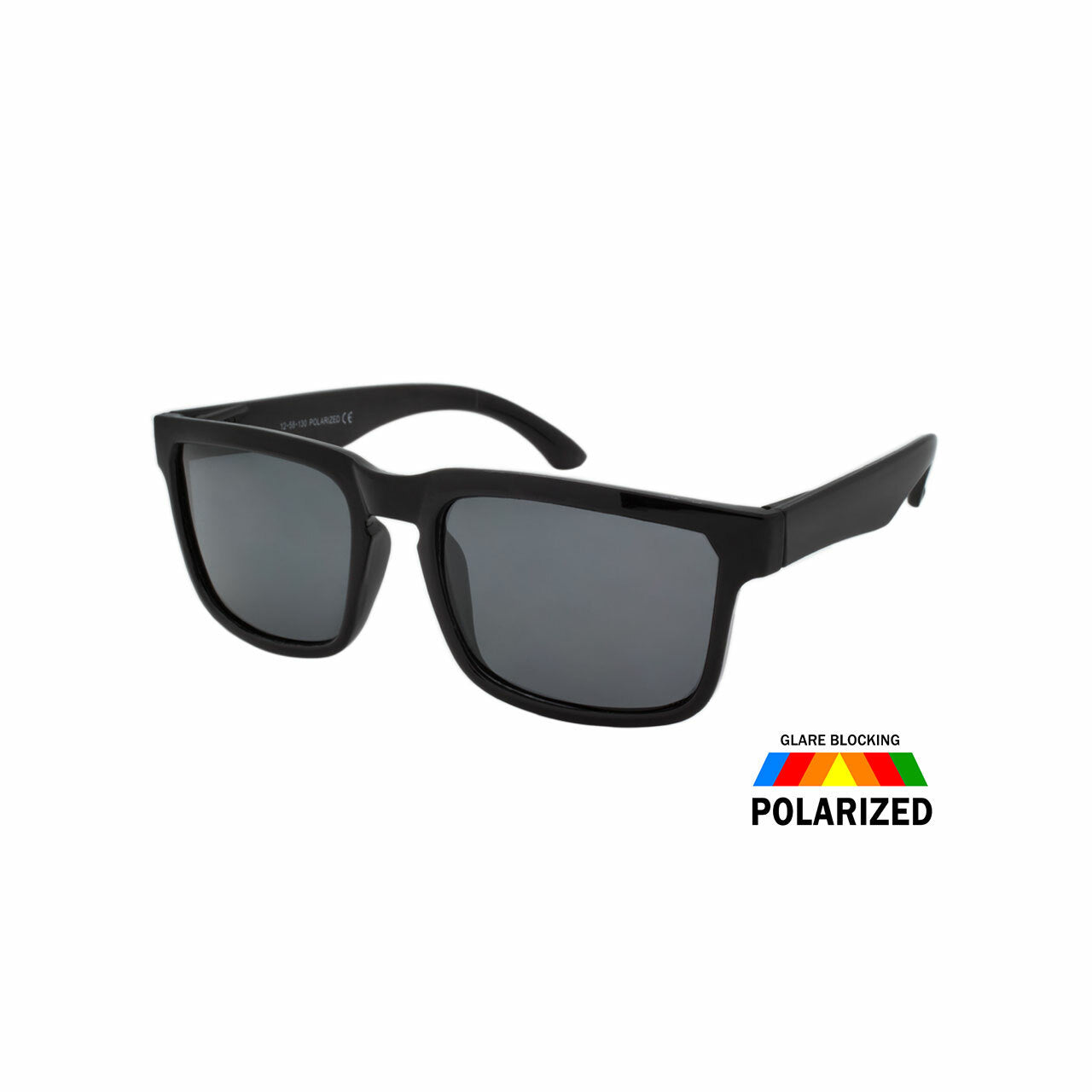 Assorted Colors Polycarbonate Polarized Sport Wrap Sunglasses Men Bulk   (Pack of Dozen)