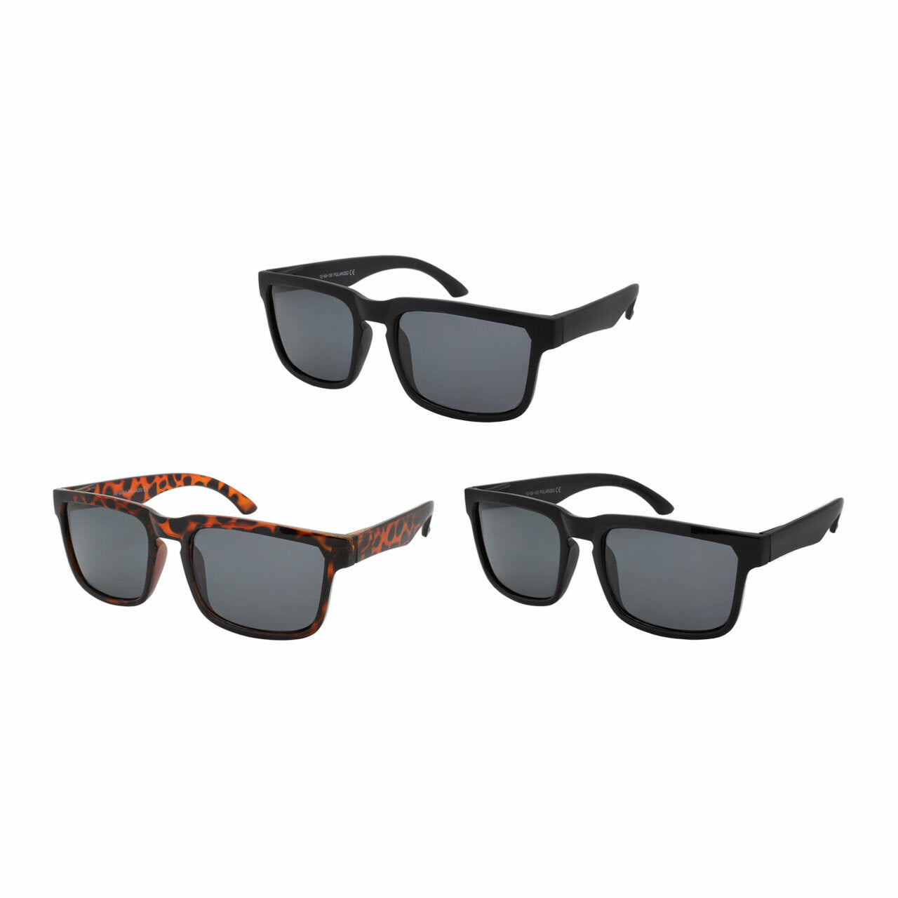 Assorted Colors Polycarbonate Polarized Sport Wrap Sunglasses Men Bulk –  Milano Distribution