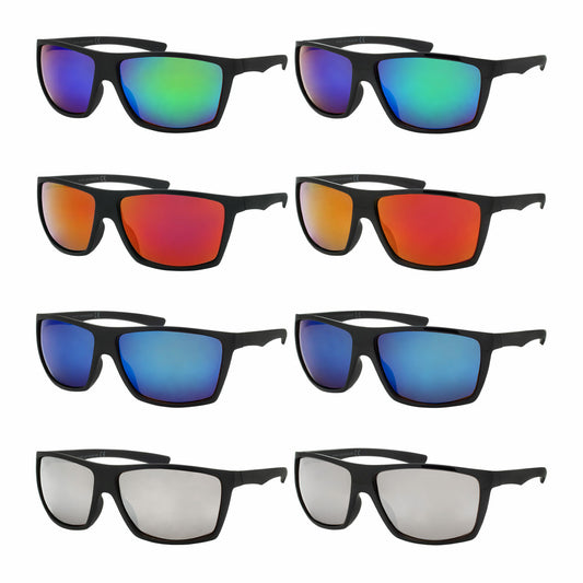 MENS SQUARE POLARIZED SUNGLASSES (Pack of Dozen)