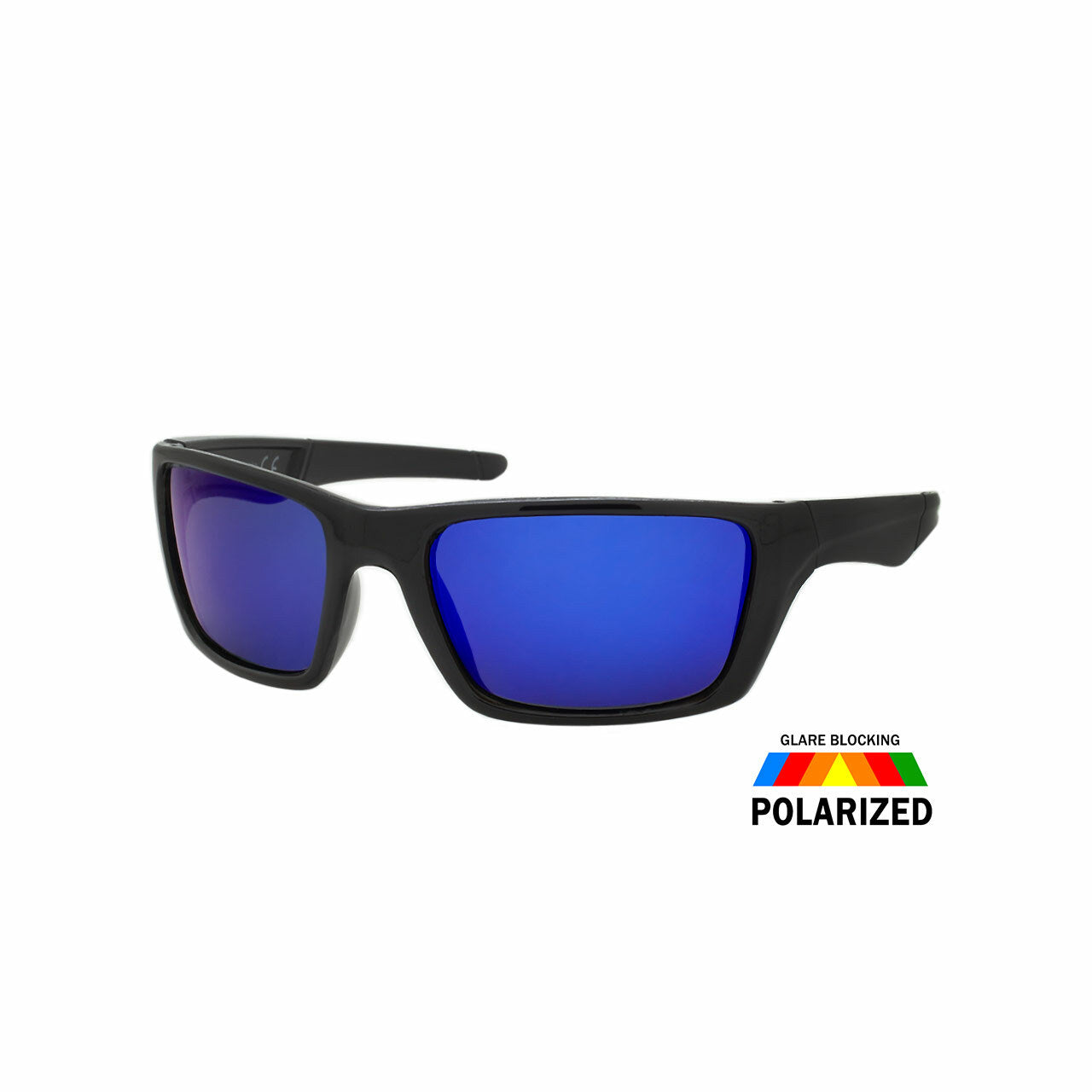 Assorted Colors Polycarbonate Polarized Sport Sunglasses Men   (Pack of Dozen)