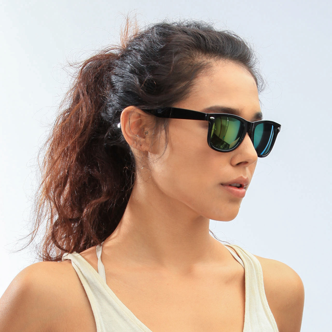Assorted Colors Polycarbonate Polarized Classic Sunglasses Unisex Bulk   (Pack of Dozen)