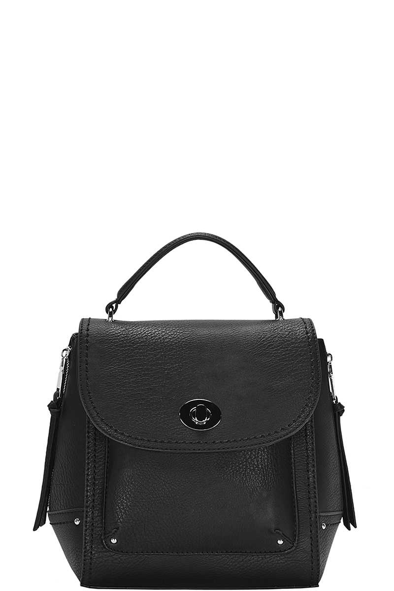 FASHION MODERN HANDLE BACKPACK