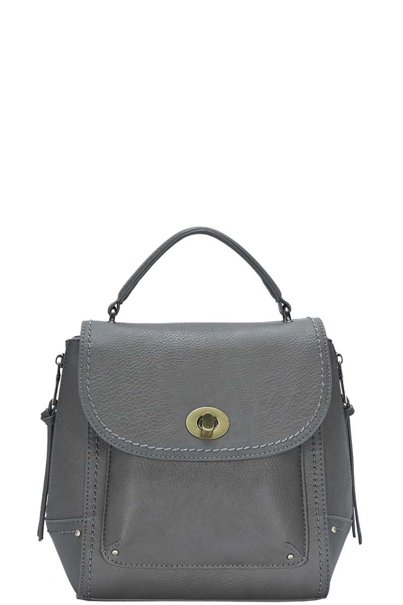 FASHION MODERN HANDLE BACKPACK