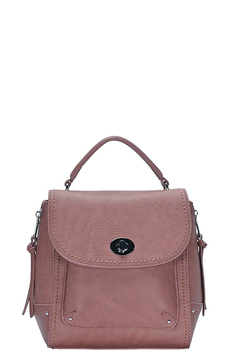 FASHION MODERN HANDLE BACKPACK