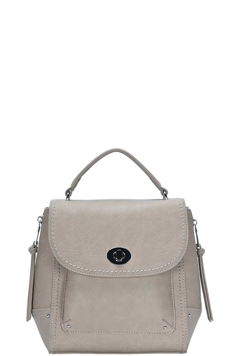 FASHION MODERN HANDLE BACKPACK