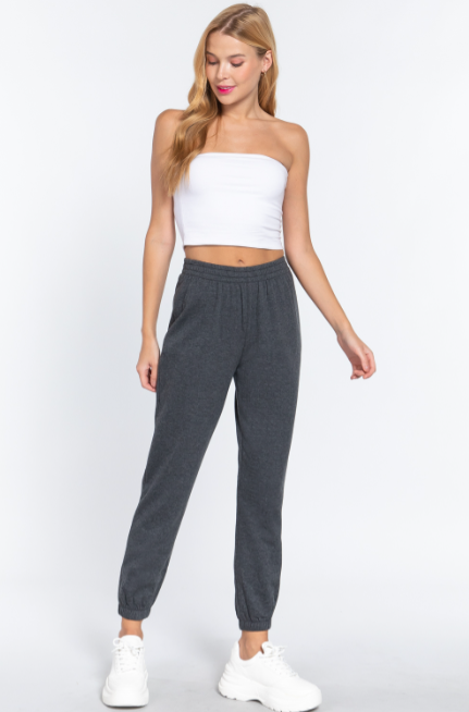 Long Inner Fleece Jogger Pants