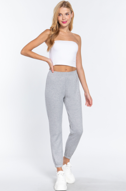 Long Inner Fleece Jogger Pants