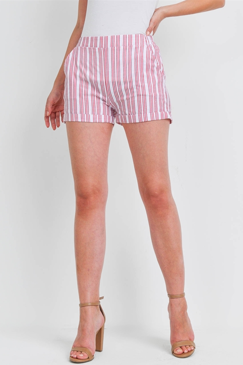 RED STRIPES SHORT