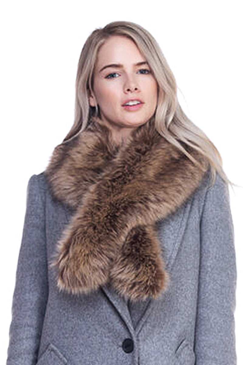 Faux Fur Stole Scarf