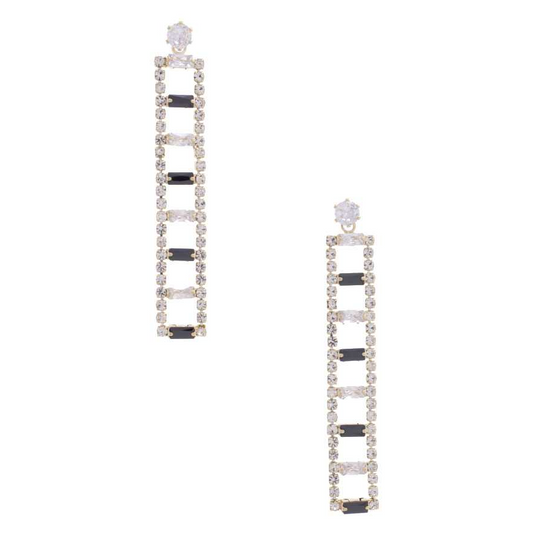 Rhinestone Dangle Earring